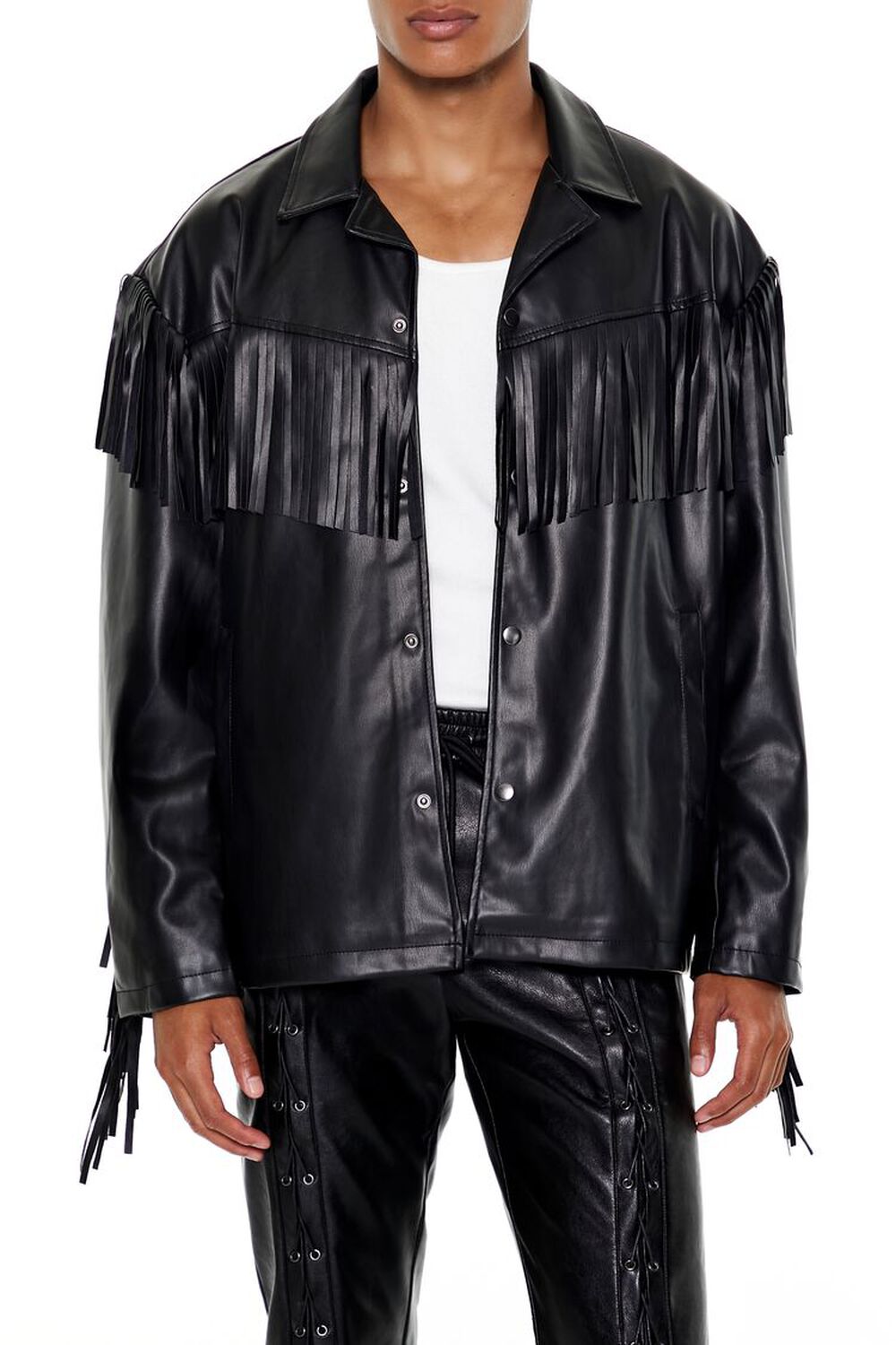 Chaqueta de moto Western Fringe 