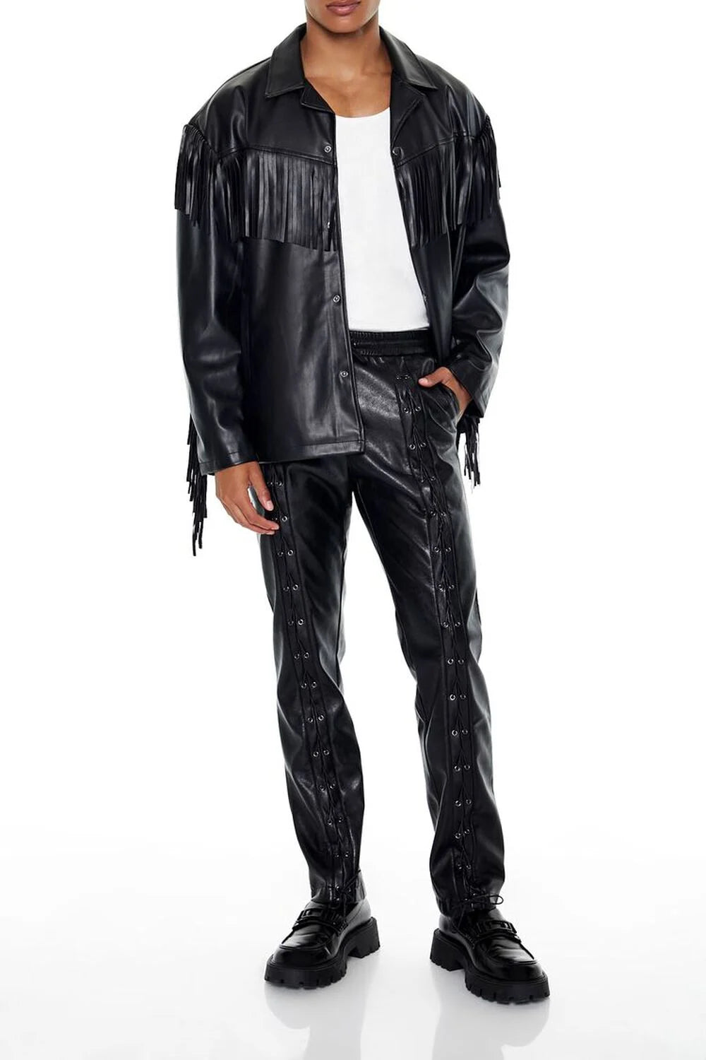 Chaqueta de moto Western Fringe 