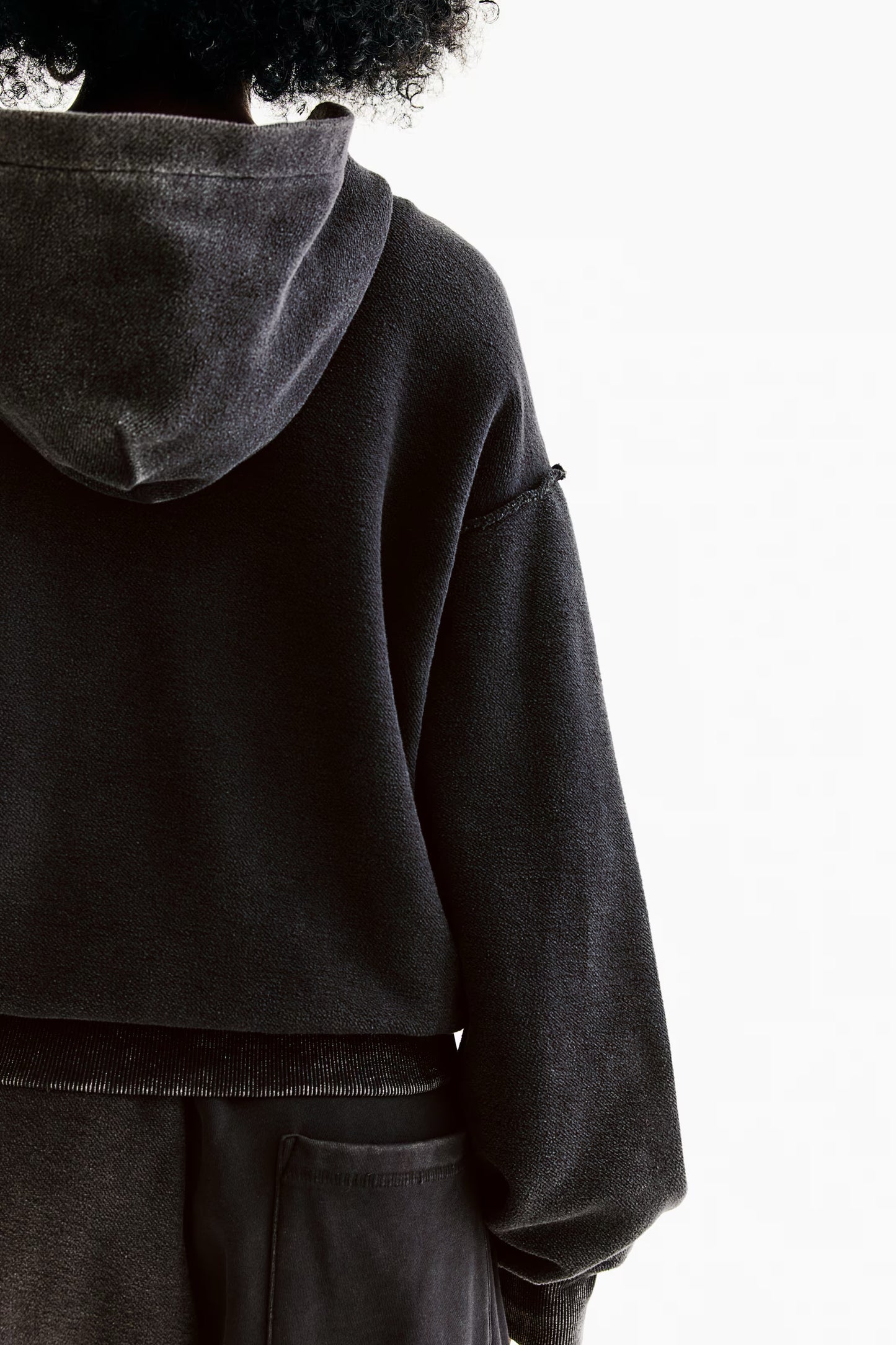 REVERSIBLE HOODED JACKET - BLACK/ENERGY