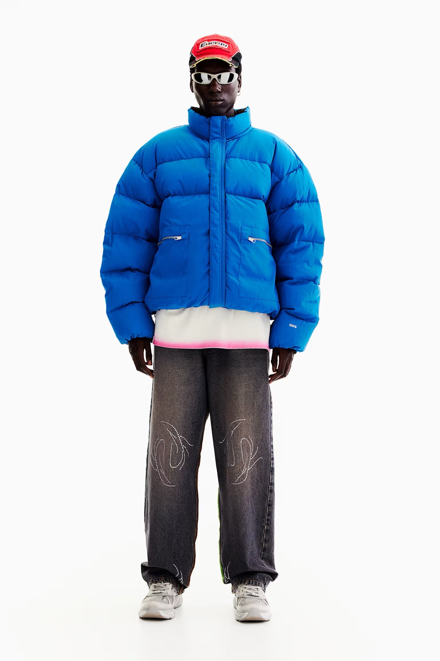 REVERSIBLE DOWN PUFFER JACKET