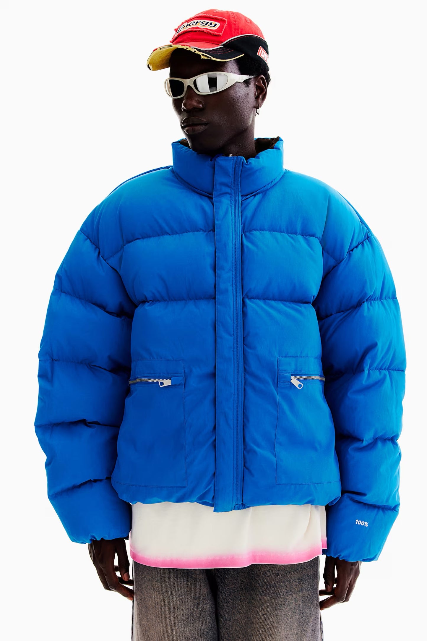 REVERSIBLE DOWN PUFFER JACKET