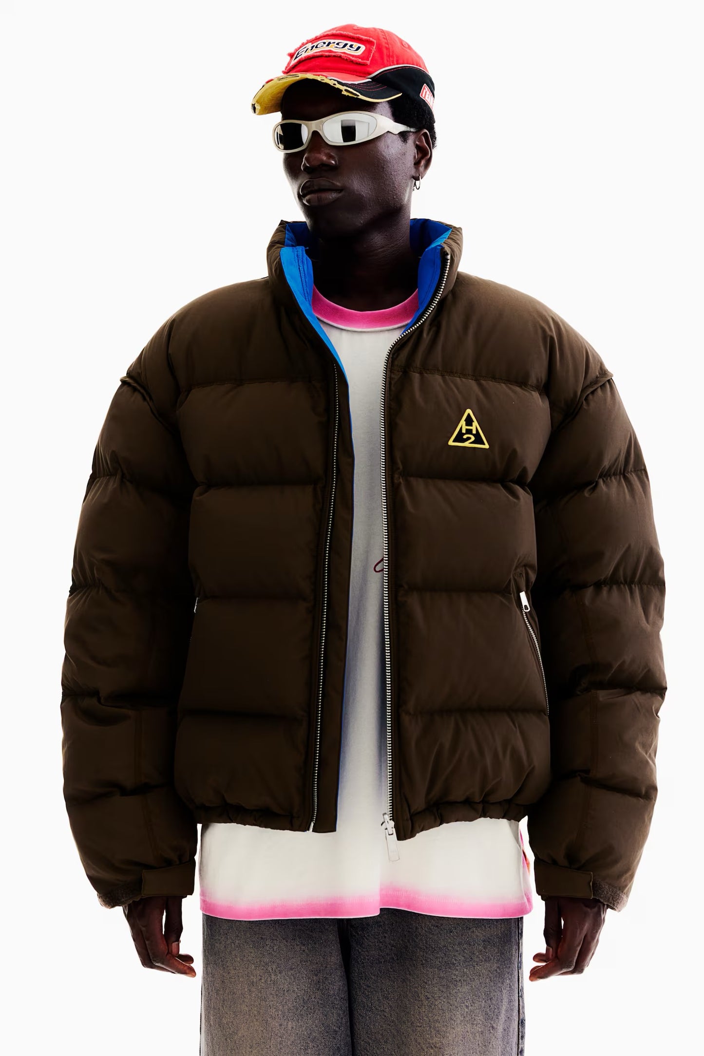 REVERSIBLE DOWN PUFFER JACKET