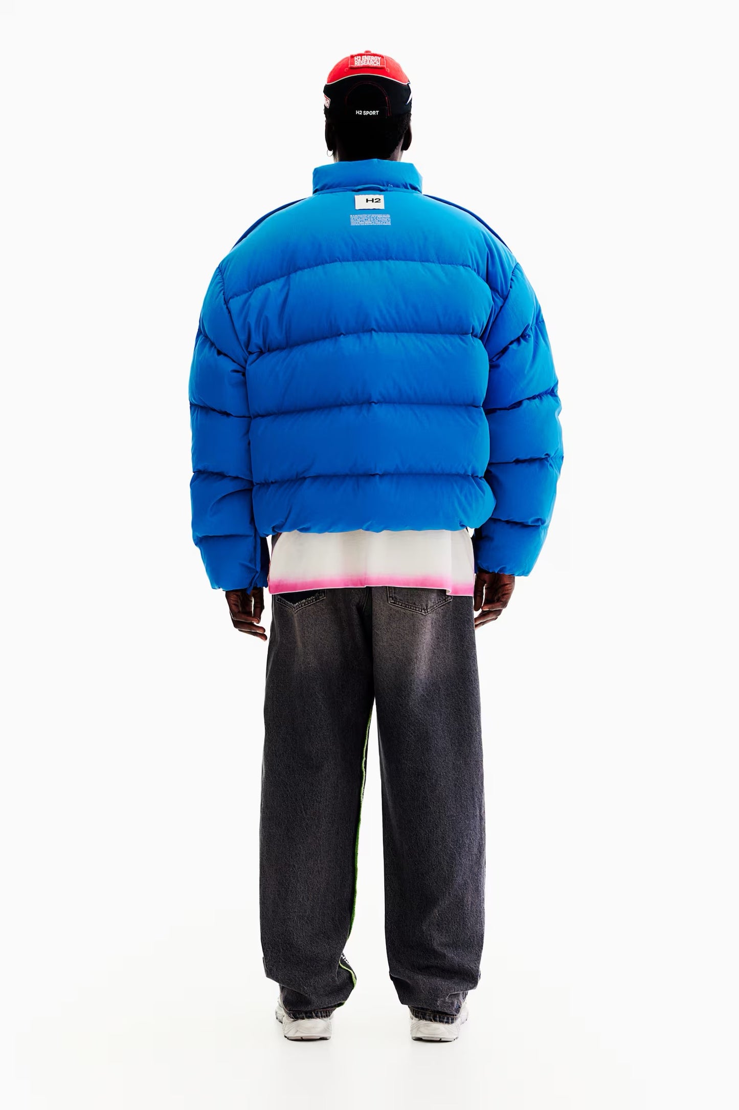 REVERSIBLE DOWN PUFFER JACKET