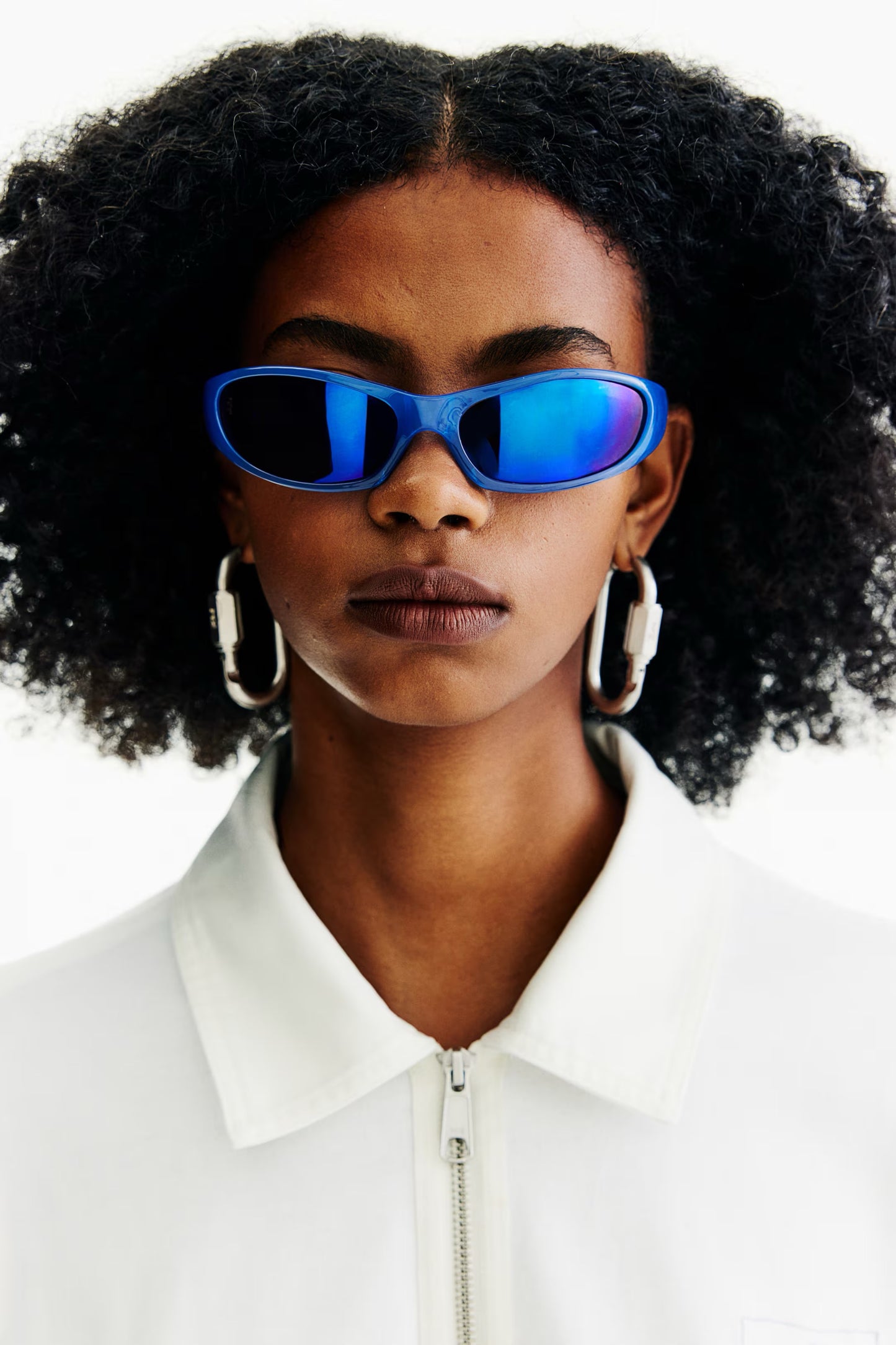 OVAL SUNGLASSES - AZUL